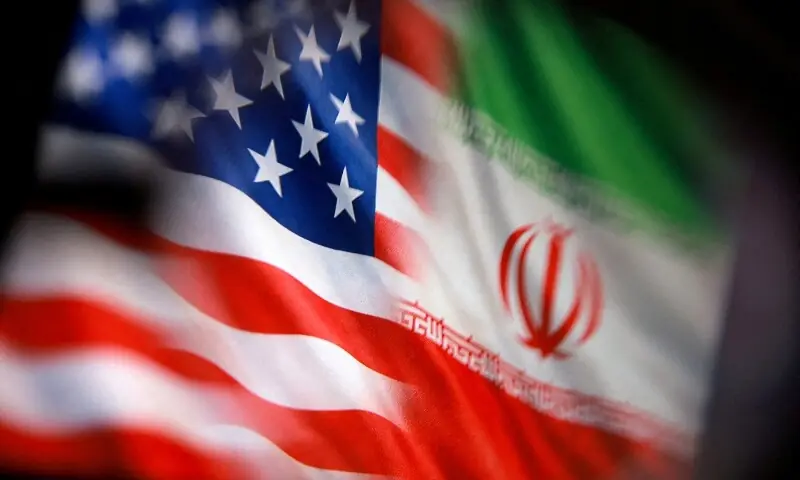 US and Iranian flags are seen in this illustration taken on March 23, 2026. &mdash;Reuters/File