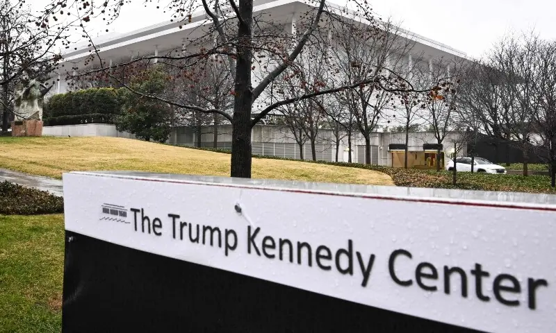 A general view shows the Kennedy Center in Washington, DC on January 10, 2026. — AFP/File A general view shows the Kennedy Center in Washington, DC on January 10, 2026. — AFP/File