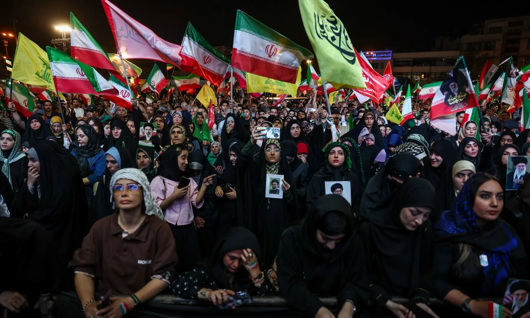 People attend a rally in Tehran, Iran on May 29, 2026. &mdash; Reuters