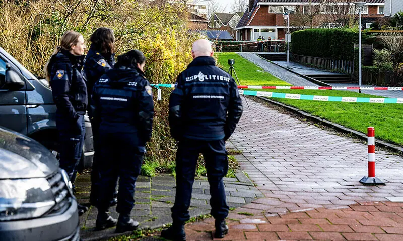 Police investigate a spot in the IJsselmonde neighbourhood of Rotterdam, Netherlands on January 2, 2025. — AFP/File Police investigate a spot in the IJsselmonde neighbourhood of Rotterdam, Netherlands on January 2, 2025. — AFP/File