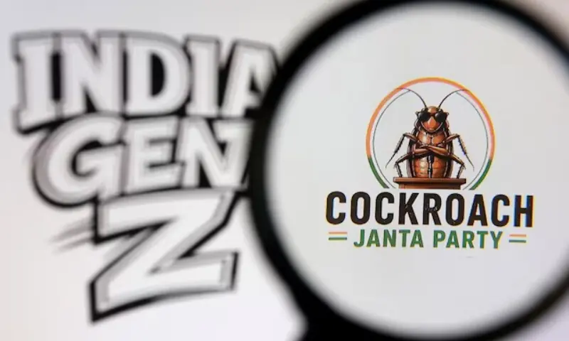 The Cockroach Janta Party and words "India Gen Z" logo are seen in this illustration taken May 28, 2026. —Reuters The Cockroach Janta Party and words "India Gen Z" logo are seen in this illustration taken May 28, 2026. —Reuters