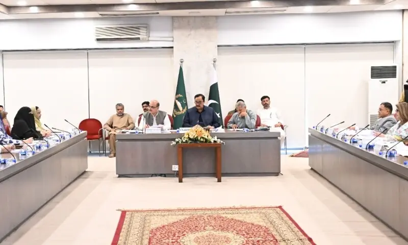 The National Assembly Standing Committee on Cabinet Secretariat met under the Chairmanship of Ibrar Ahmed, MNA at Parliament House, Islamabad, June 2. &mdash;Photo courtest @NA-committees/X