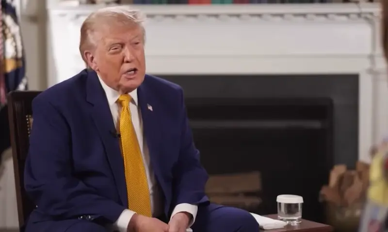 US President Donald Trump speaks during the &lsquo;Pod Force One&rsquo; interview with New York Post, aired on June 3, 2026. &mdash; screengrab via YouTube/Pod Force One with Miranda Devine