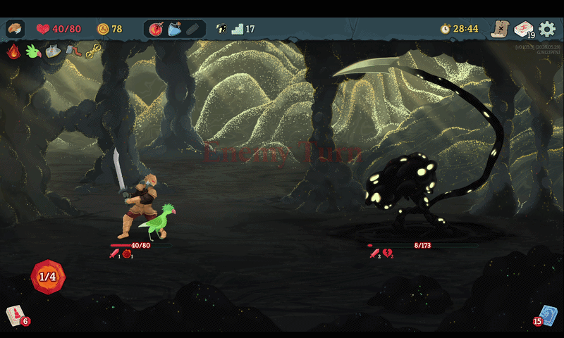 Another extremely cool boss. &mdash; GIF by author