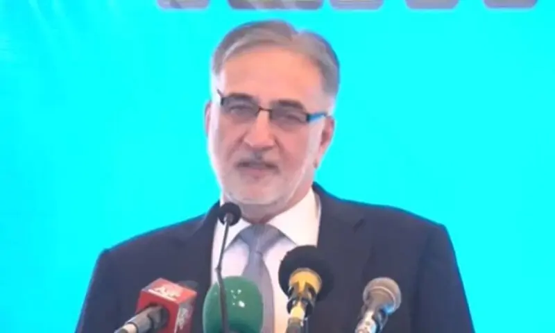 Chairman National Accountability Bureau (NAB) retired Lieutenant General Nazir Ahmad Butt can be seen addressing an audience in this undated image. — State media/File Chairman National Accountability Bureau (NAB) retired Lieutenant General Nazir Ahmad Butt can be seen addressing an audience in this undated image. — State media/File