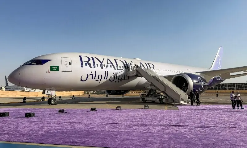 A Boeing 787-9 Dreamliner aircraft of Saudi airline Riyadh Air is pictured on the tarmac at King Khalid International Airport in Riyadh on June 7, 2026. —AFP/File A Boeing 787-9 Dreamliner aircraft of Saudi airline Riyadh Air is pictured on the tarmac at King Khalid International Airport in Riyadh on June 7, 2026. —AFP/File