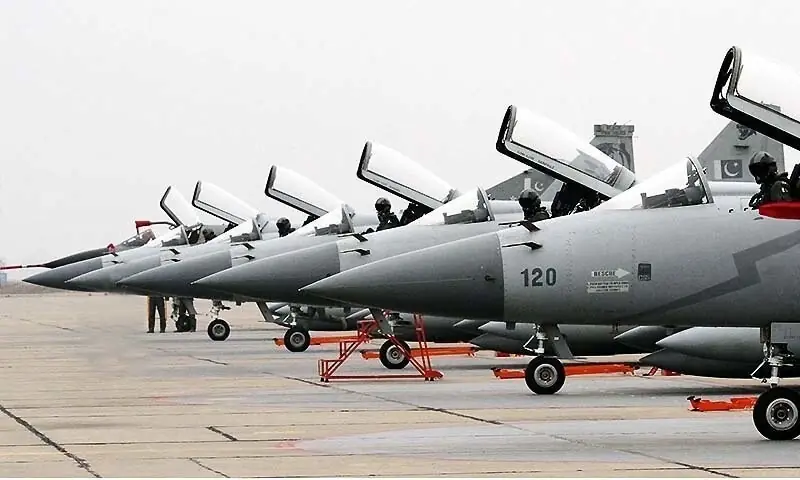 The image shows fighter jets. — AFP/File The image shows fighter jets. — AFP/File