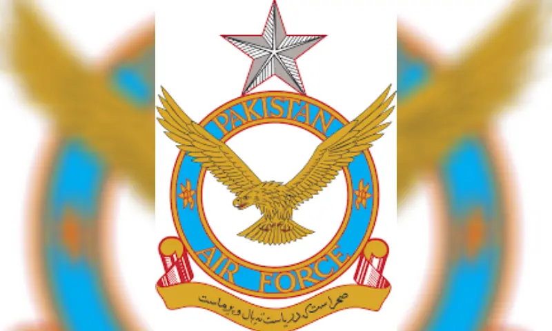 Logo of the Pakistan Air Force. — PAF/ Twitter Logo of the Pakistan Air Force. — PAF/ Twitter