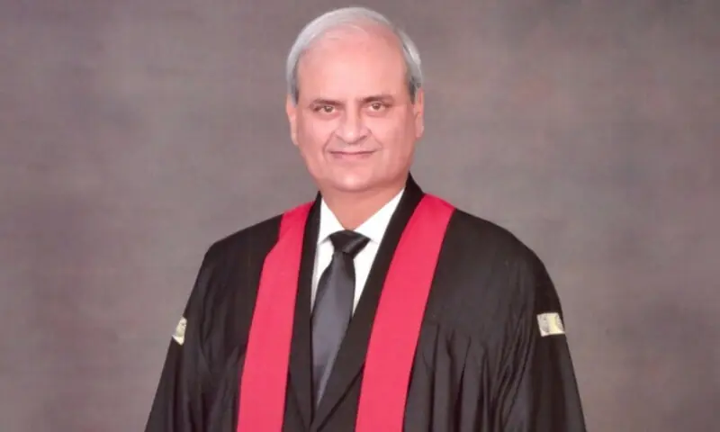 Justice Malik Shahzad Ahmad Khan of the Supreme Court. —APP Justice Malik Shahzad Ahmad Khan of the Supreme Court. —APP