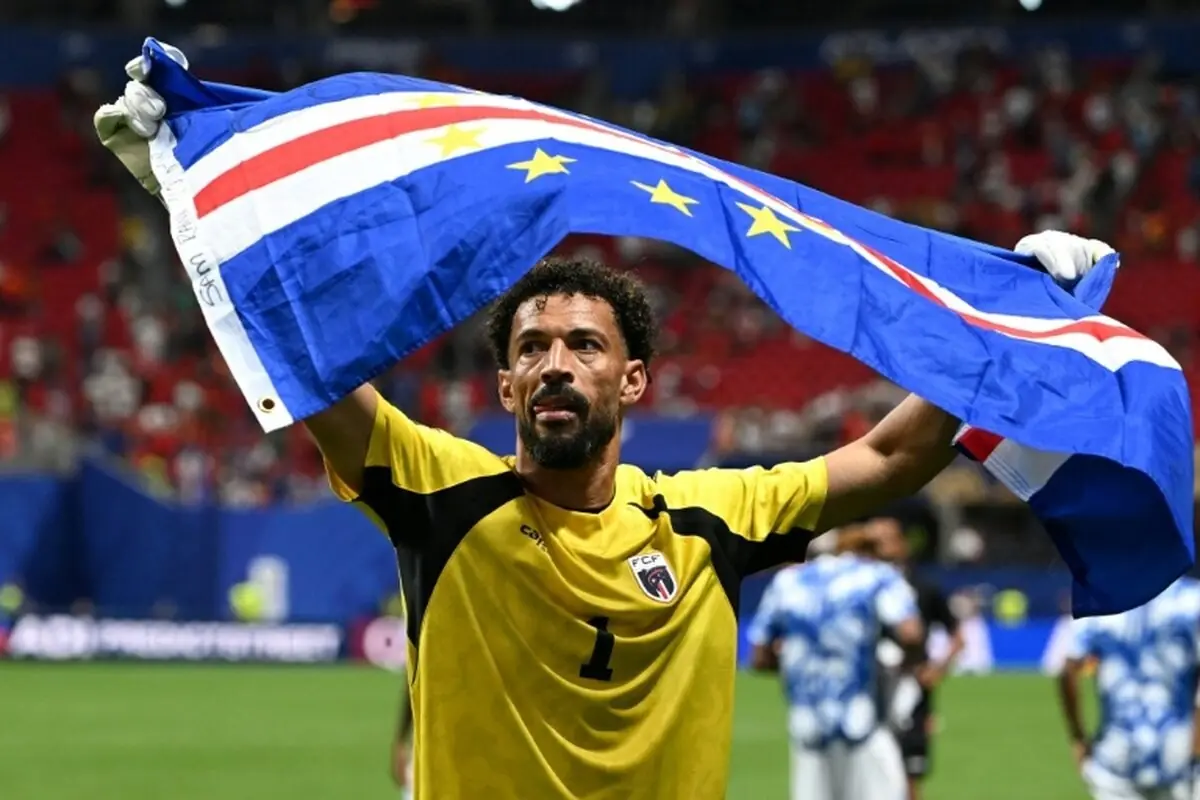 Cape Verde goalkeeper Vozinha celebrates following the side's drawn Group 'H' FIFA World Cup match against Spain in Atlanta on June 15, 2026.--AFP Cape Verde goalkeeper Vozinha celebrates following the side's drawn Group 'H' FIFA World Cup match against Spain in Atlanta on June 15, 2026.--AFP