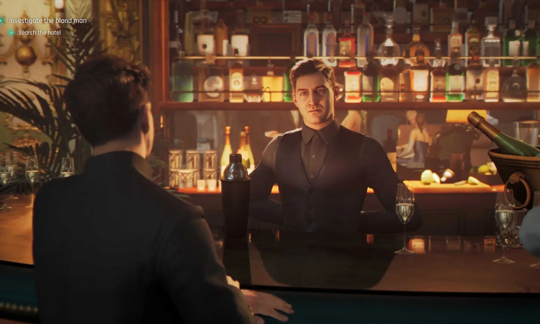 Bartenders know everything. Ask away. &mdash; Screengrab by author 