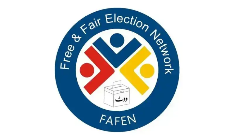 Logo of the Free and Fair Election Network (Fafen). — X/File Logo of the Free and Fair Election Network (Fafen). — X/File