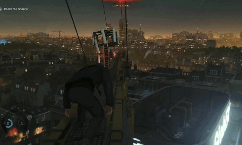 This stunt could easily have come from one of the films. Absolutely spectacular. &mdash; GIF by author