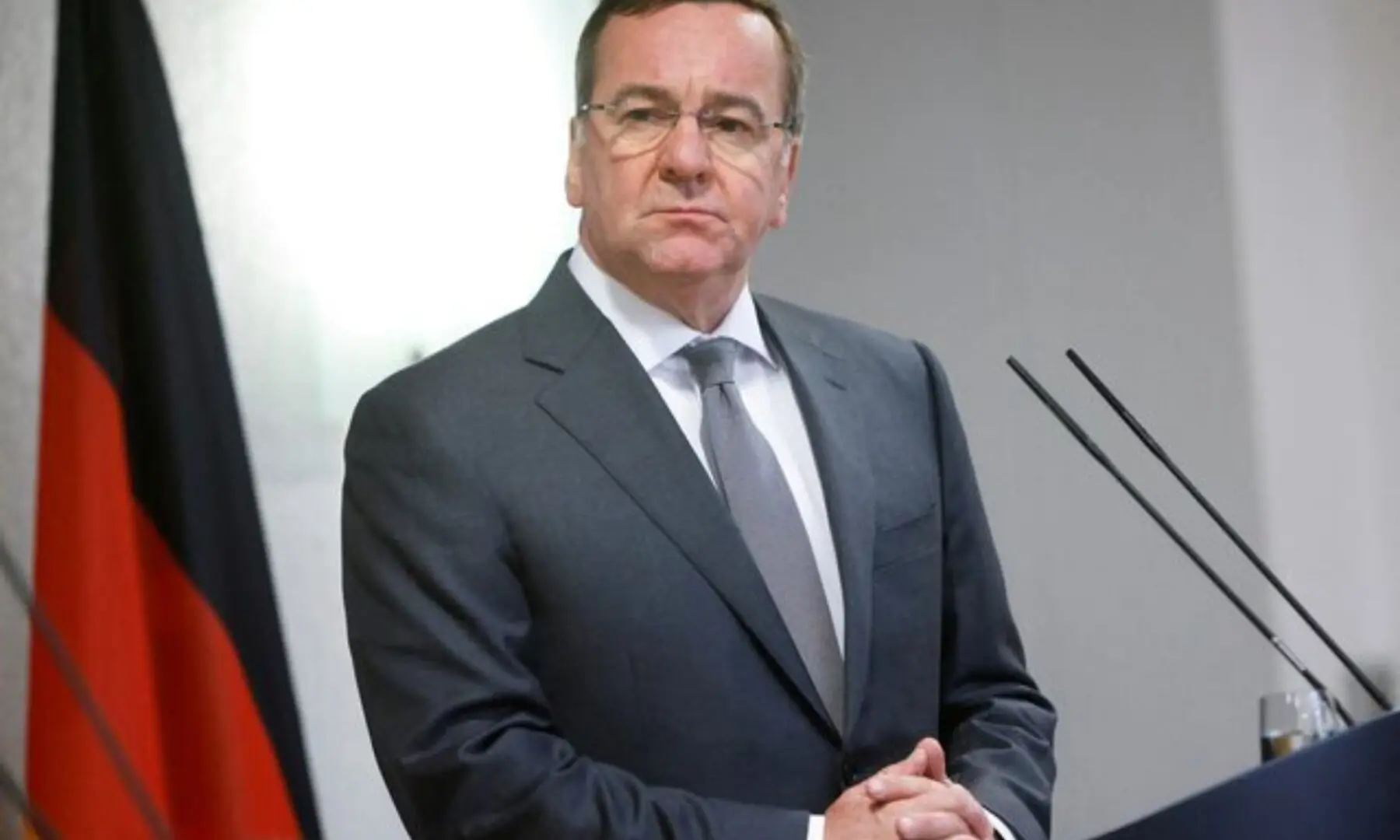German Defence Minister Boris Pistorius attends a joint news conference with his US counterpart, Secretary of Defense Lloyd Austin (not seen) as they meet at the Defence Ministry in Berlin, Germany January 19, 2023. — Reuters/File