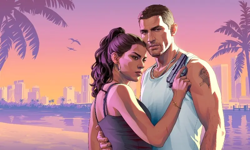 Cover art for Grand Theft Auto VI. — Rockstar Games Cover art for Grand Theft Auto VI. — Rockstar Games