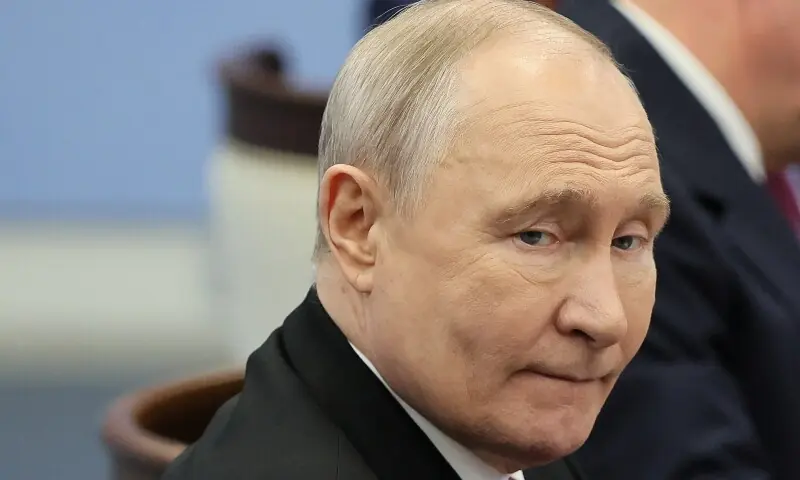 Russia’s President Vladimir Putin attends a meeting with Laos’ Prime Minister Sonexay Siphandone on the sidelines of the Russia-Asean Summit in Kazan, Russia on June 18, 2026. — Reuters