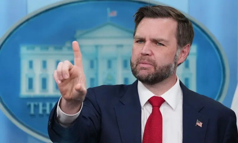 US Vice President JD Vance speaks during a press briefing in the Brady Briefing Room of the White House in Washington, DC, on June 18, 2026. — AFP US Vice President JD Vance speaks during a press briefing in the Brady Briefing Room of the White House in Washington, DC, on June 18, 2026. — AFP