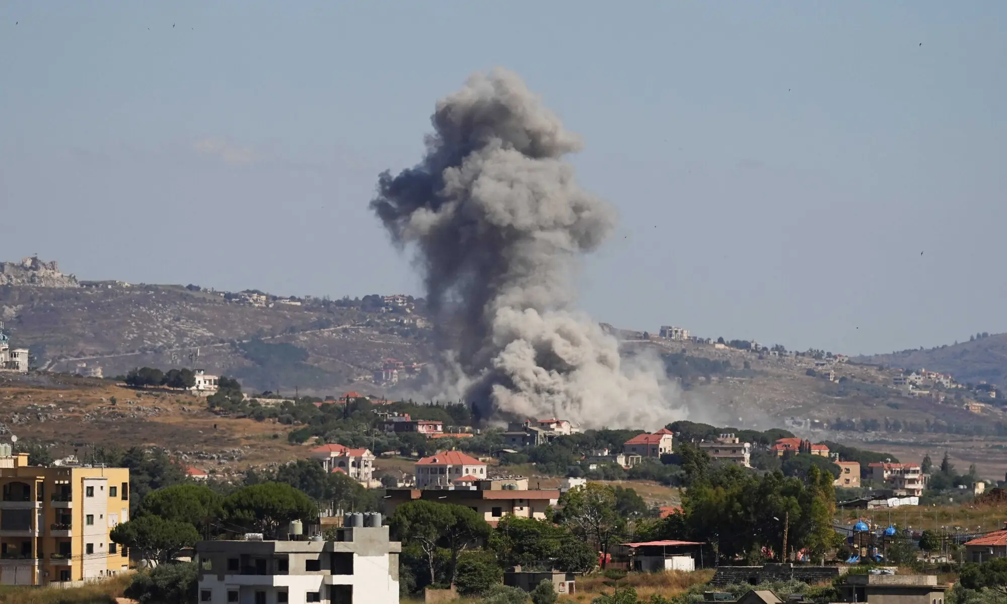 Smoke rises following an Israeli strike in Nabatieh, southern Lebanon, June 19, 2026. — Reuters Smoke rises following an Israeli strike in Nabatieh, southern Lebanon, June 19, 2026. — Reuters