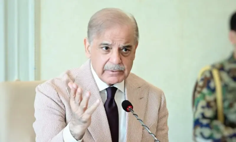 Prime Minister Shehbaz Sharif. — Photo courtesy @PakPMO/X Prime Minister Shehbaz Sharif. — Photo courtesy @PakPMO/X
