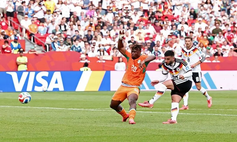 Germany's Deniz Undav (R) shoots to score the winner against Ivory Coast during their 2026 World Cup Group 'E' match at the Toronto Stadium in Toronto on June 21, 2026. —Reuters Germany's Deniz Undav (R) shoots to score the winner against Ivory Coast during their 2026 World Cup Group 'E' match at the Toronto Stadium in Toronto on June 21, 2026. —Reuters