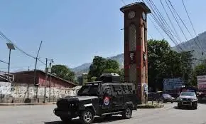 Security personnel patrol a street during Joint Awami Action Committee (JAAC)'s rally, held days after the local government banned the protest group under anti-terror laws in Muzaffarabad, AJK on June 9, 2026. — AFP/File Security personnel patrol a street during Joint Awami Action Committee (JAAC)'s rally, held days after the local government banned the protest group under anti-terror laws in Muzaffarabad, AJK on June 9, 2026. — AFP/File