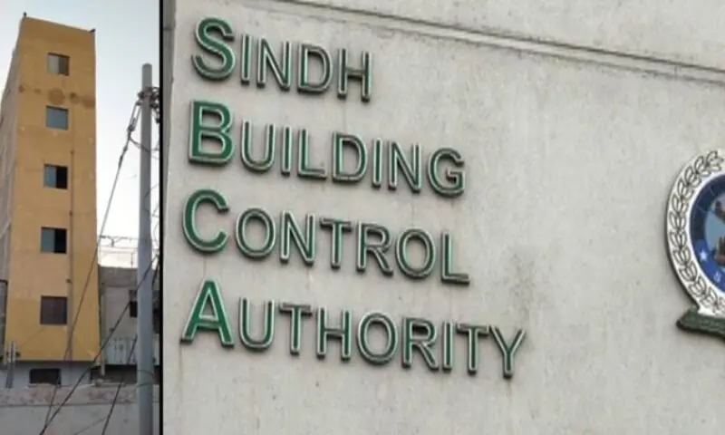 The Sindh Building Control Authority building. &mdash;APP/File
