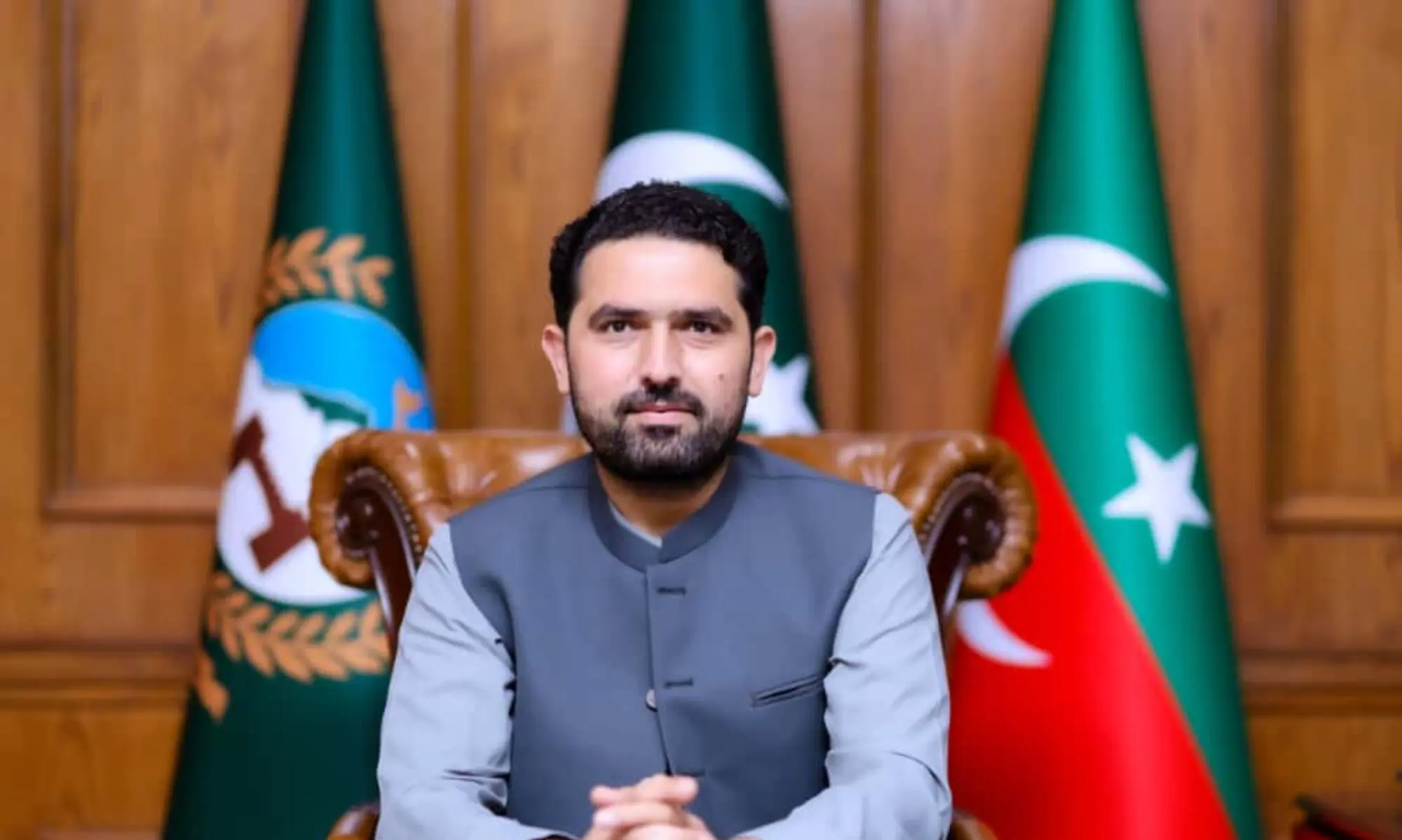 Khyber Pakhtunkhwa Chief Minister Sohail Afridi. &mdash; Photo courtesy KP CM website