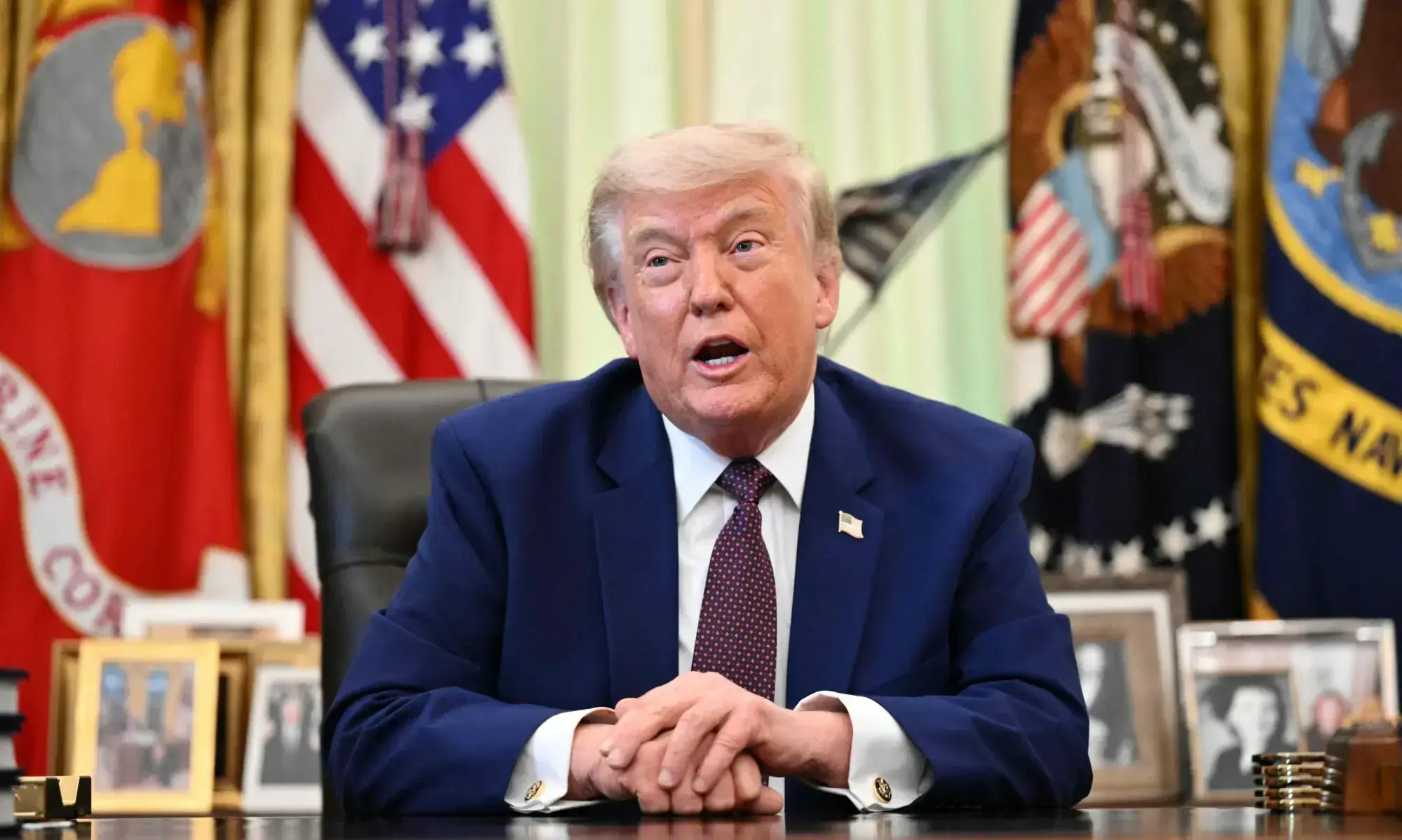 US President Donald Trump speaks to the press in the Oval Office of the White House in Washington, DC, on June 3, 2026. — AFP/File US President Donald Trump speaks to the press in the Oval Office of the White House in Washington, DC, on June 3, 2026. — AFP/File