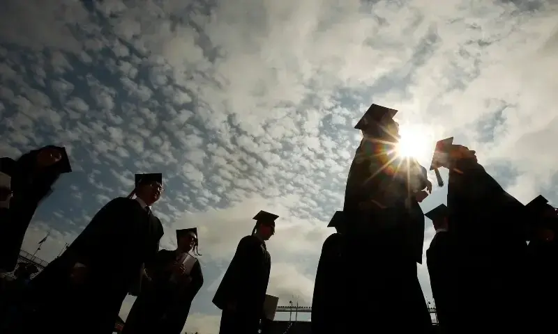 This image shows the silhouette of students. — Reuters/File This image shows the silhouette of students. — Reuters/File