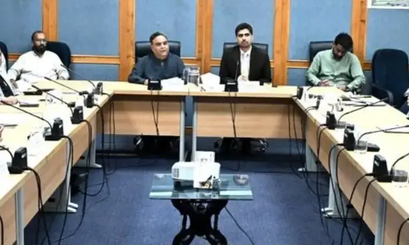 Senator Danesh Kumar chairs meeting of the Minority Caucus on June 30, 2026. — @SenatePakistan /X/File Senator Danesh Kumar chairs meeting of the Minority Caucus on June 30, 2026. — @SenatePakistan /X/File