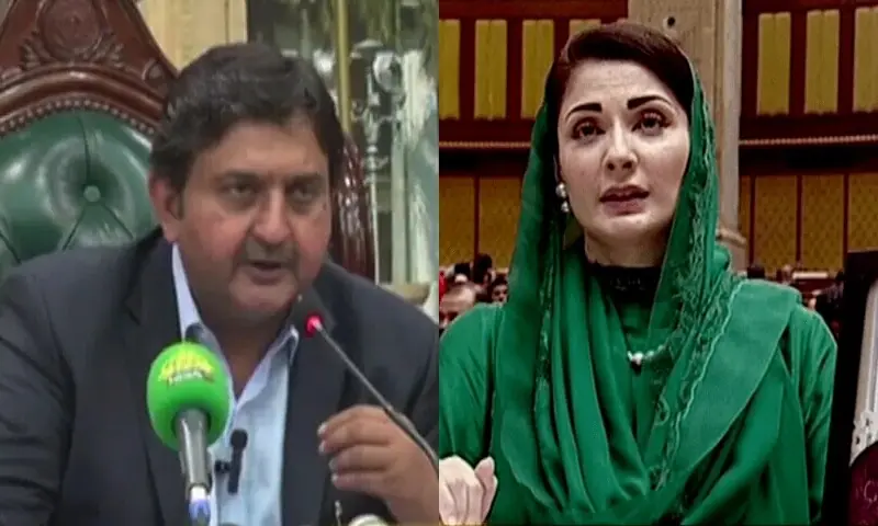 This combination photo shows Punjab Assembly Speaker Malik Muhammad Ahmad Khan and Punjab Chief Minister Maryam Nawaz. — DawnNewsTV/File This combination photo shows Punjab Assembly Speaker Malik Muhammad Ahmad Khan and Punjab Chief Minister Maryam Nawaz. — DawnNewsTV/File