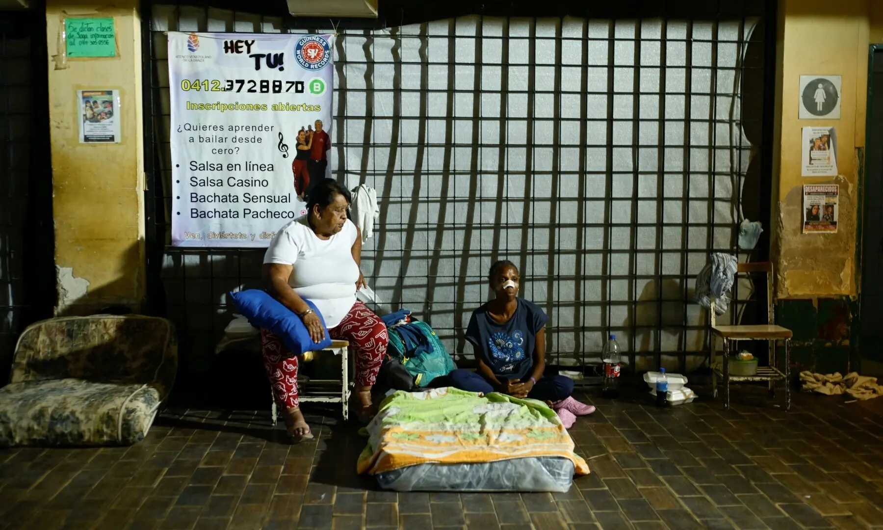 People displaced by the earthquakes that struck the country on June 24, live in a park, in Caracas, Venezuela, July 1, 2026. - Reuters