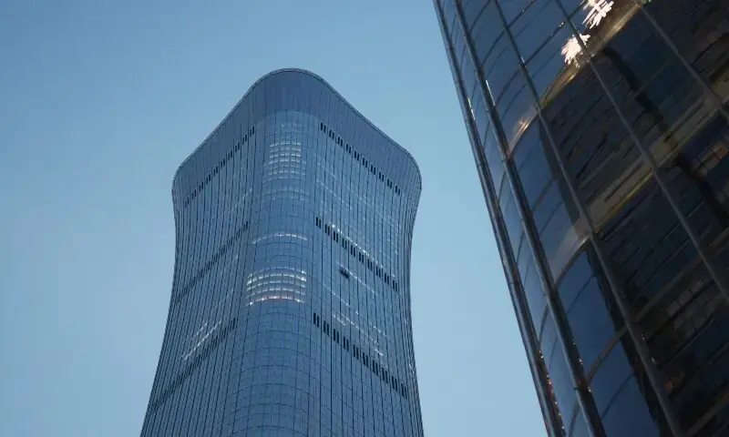 The damaged exterior of CITIC Tower, also known as China Zun, in Beijing, China after a small plane crashed into it on June 26, 2026. —Reuters/File The damaged exterior of CITIC Tower, also known as China Zun, in Beijing, China after a small plane crashed into it on June 26, 2026. —Reuters/File