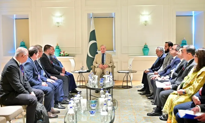 Prime Minister Shehbaz Sharif meets with a business delegation of Albayrak Group led by its Chairman Ahmet Albayrak in Istanbul, Turkiye on July 4, 2026. —X/PakPMO Prime Minister Shehbaz Sharif meets with a business delegation of Albayrak Group led by its Chairman Ahmet Albayrak in Istanbul, Turkiye on July 4, 2026. —X/PakPMO