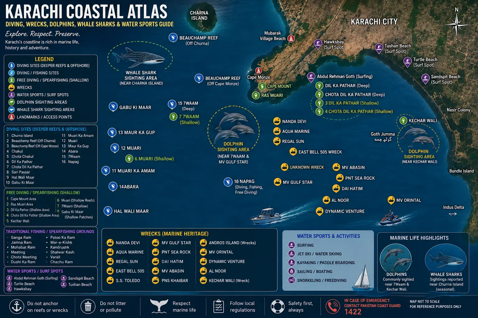 A rough visualisation of what the Karachi Coastal Atlas may look like once completed | Mansoor Ahmed A rough visualisation of what the Karachi Coastal Atlas may look like once completed | Mansoor Ahmed