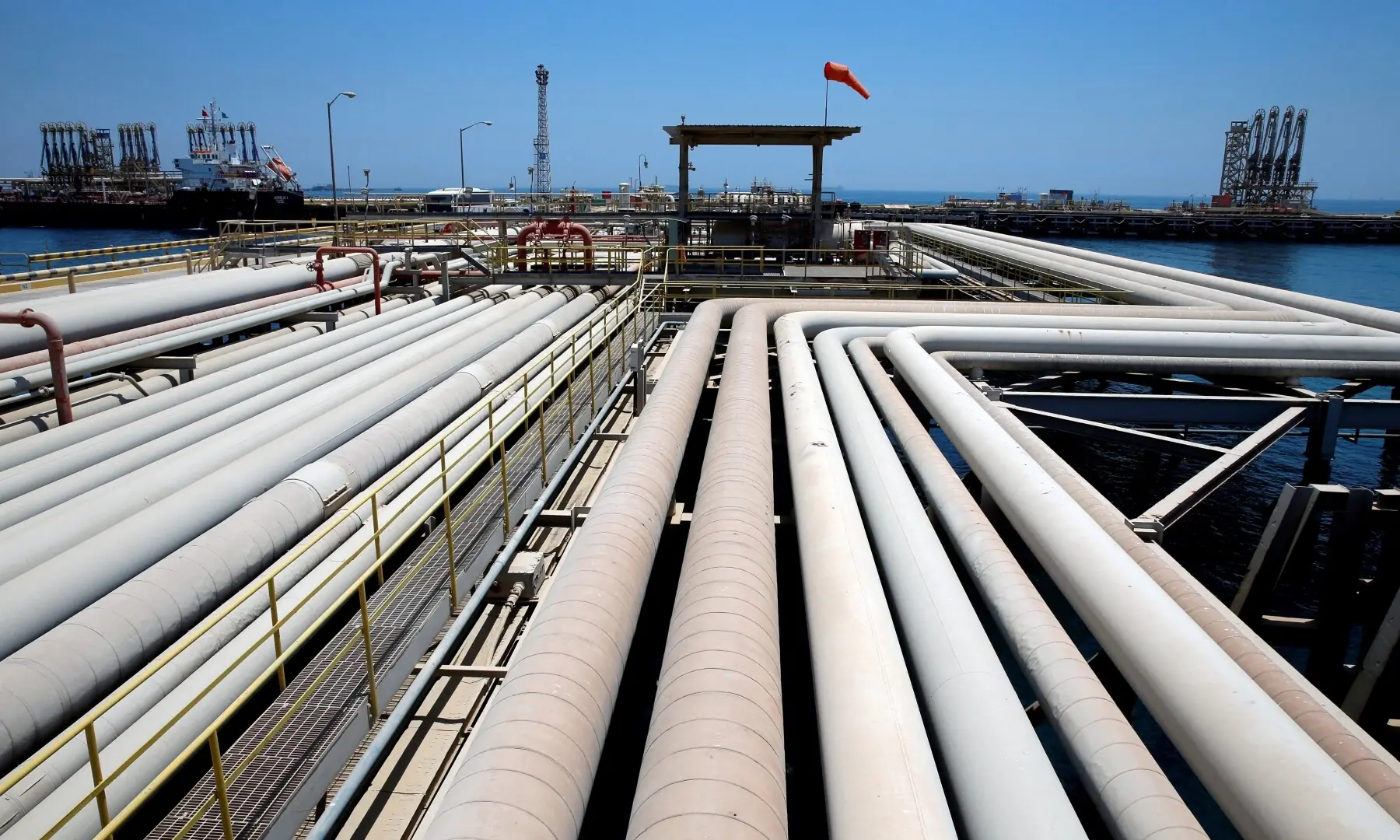 An oil tanker being loaded at Saudi Aramco’s Ras Tanura oil refinery and oil terminal in Saudi Arabia May 21, 2018. — Reuters
