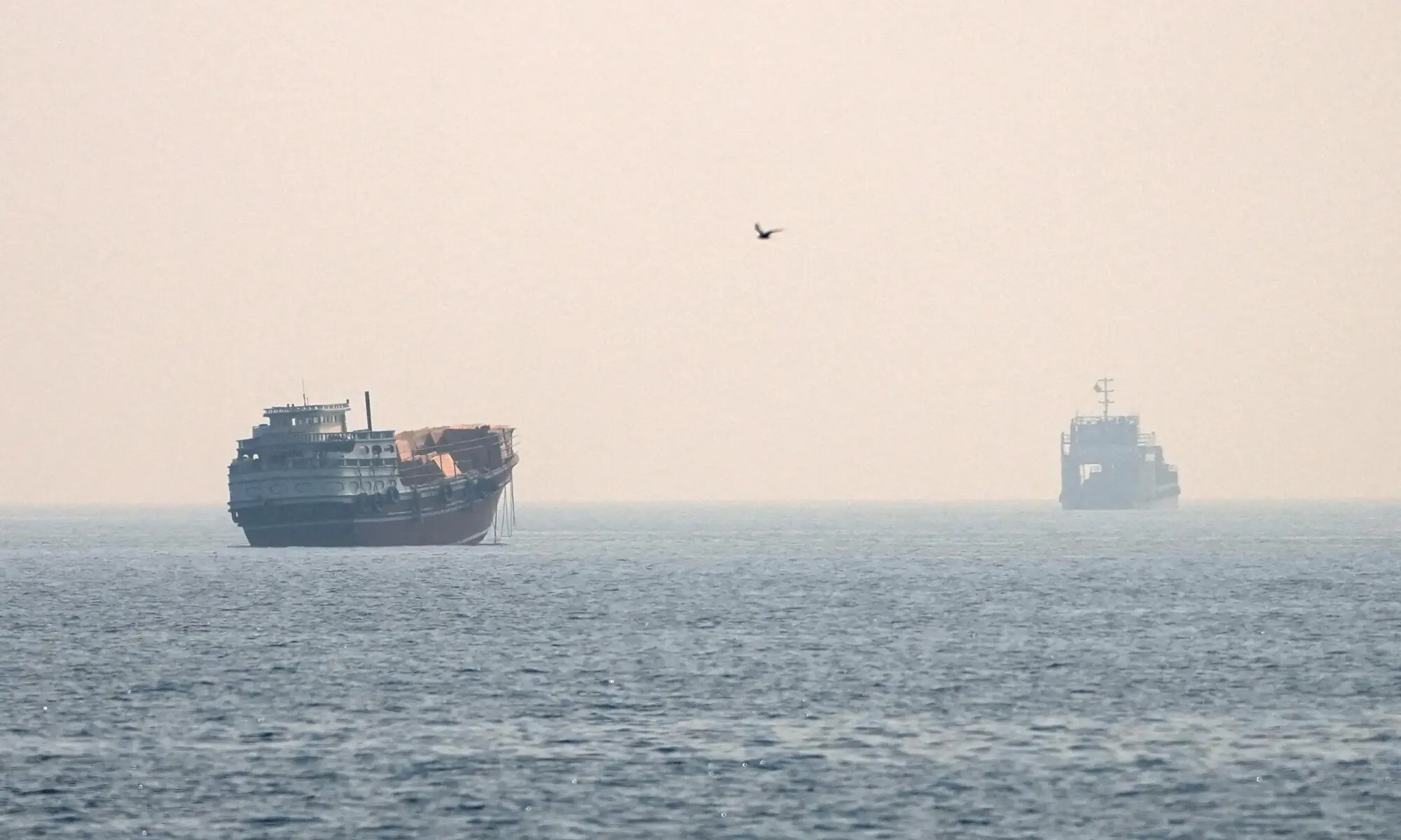Vessels at the Strait of Hormuz, as seen from Musandam, Oman, July 8, 2026. — Reuters Vessels at the Strait of Hormuz, as seen from Musandam, Oman, July 8, 2026. — Reuters