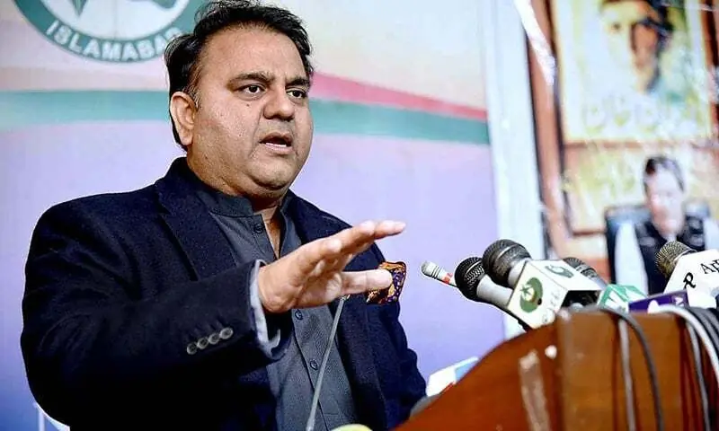 Former iformation minister Fawad Chaudhry addresses a press conference in Islamabad in this file photo. — APP/File Former iformation minister Fawad Chaudhry addresses a press conference in Islamabad in this file photo. — APP/File