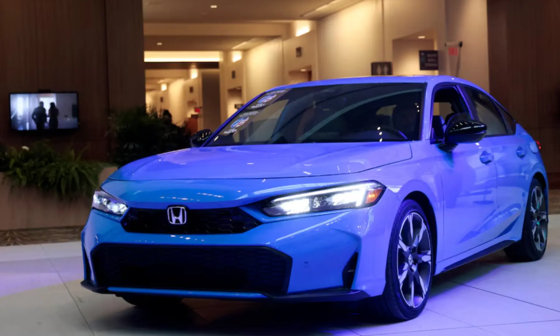 A Honda Civic Hybrid is seen on display after winning the 2025 North American Car of the year award during media day at the 2025 Detroit Auto Show at Huntington Place in Detroit, Michigan, US on January 10, 2025. Reuters/ File A Honda Civic Hybrid is seen on display after winning the 2025 North American Car of the year award during media day at the 2025 Detroit Auto Show at Huntington Place in Detroit, Michigan, US on January 10, 2025. Reuters/ File