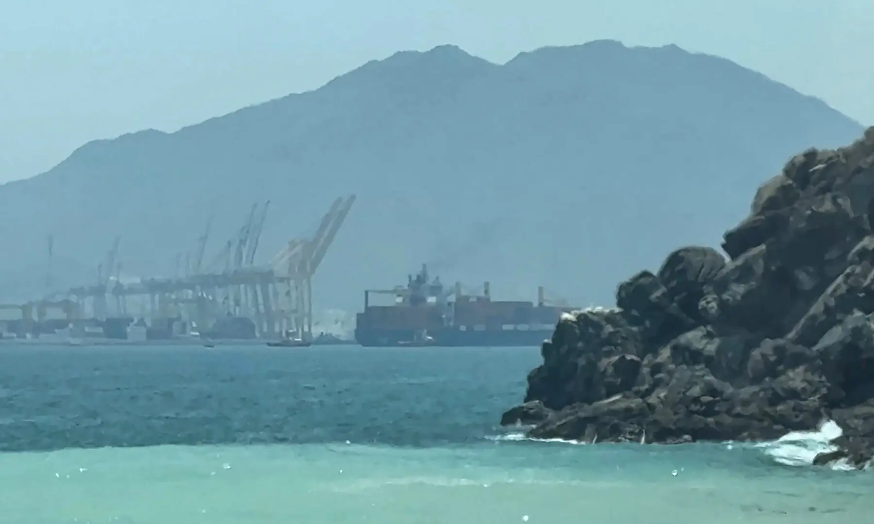 This frame grab taken from AFPTV video footage on July 12, 2026 shows a ship sailing near the Strait of Hormuz off the eastern coast of the United Arab Emirates at Khor Fakkan. — AFP This frame grab taken from AFPTV video footage on July 12, 2026 shows a ship sailing near the Strait of Hormuz off the eastern coast of the United Arab Emirates at Khor Fakkan. — AFP