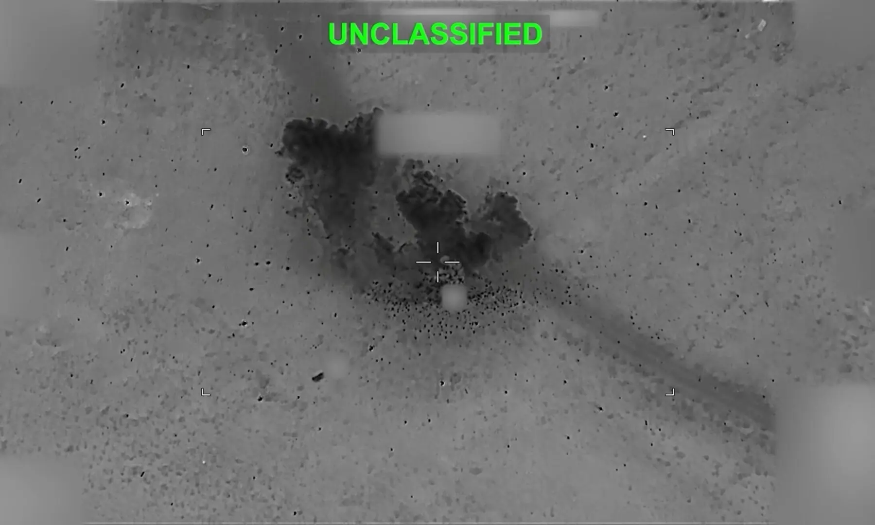 Smoke rises following an attack on a target at an unknown location, following what US Central Command (Centcom) said were strikes on Iran, in this screen grab taken from a handout video released on July 12, 2026. &mdash; Reuters