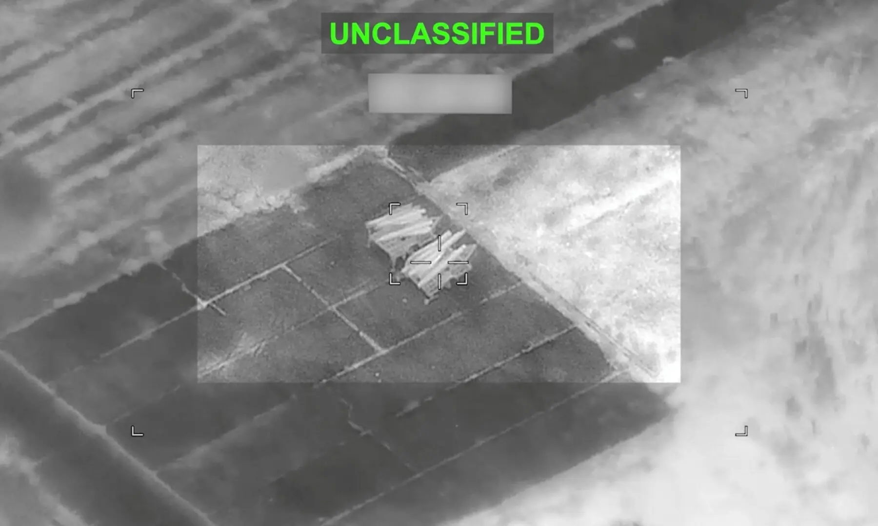 A target at an unknown location, following what US Central Command (Centcom) said were strikes on Iran, in this screen grab taken from a handout video released on July 12, 2026. &mdash; Reuters