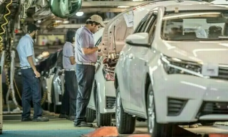 A file photo of auto vehicles. &mdash; AFP/File
