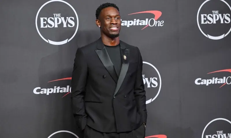 US striker Folarin Balogun attends the 2026 ESPY Awards at the David H. Koch Theater at Lincoln Center in New York on July 15, 2026. — AFP US striker Folarin Balogun attends the 2026 ESPY Awards at the David H. Koch Theater at Lincoln Center in New York on July 15, 2026. — AFP