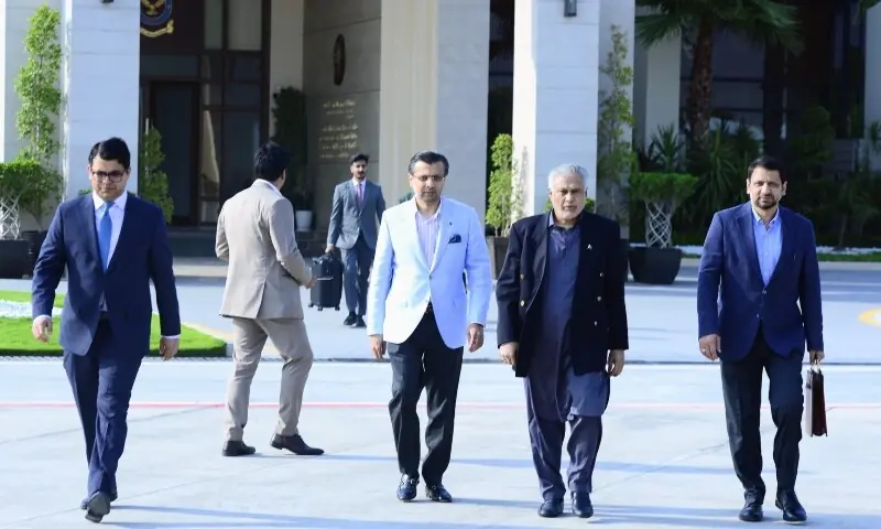Deputy Prime Minister/Foreign Minister Senator Mohammad Ishaq departs from Islamabad for Shanghai, China, on a two-day visit. —Photo courtesy @@ForeignOfficePk/X Deputy Prime Minister/Foreign Minister Senator Mohammad Ishaq departs from Islamabad for Shanghai, China, on a two-day visit. —Photo courtesy @@ForeignOfficePk/X