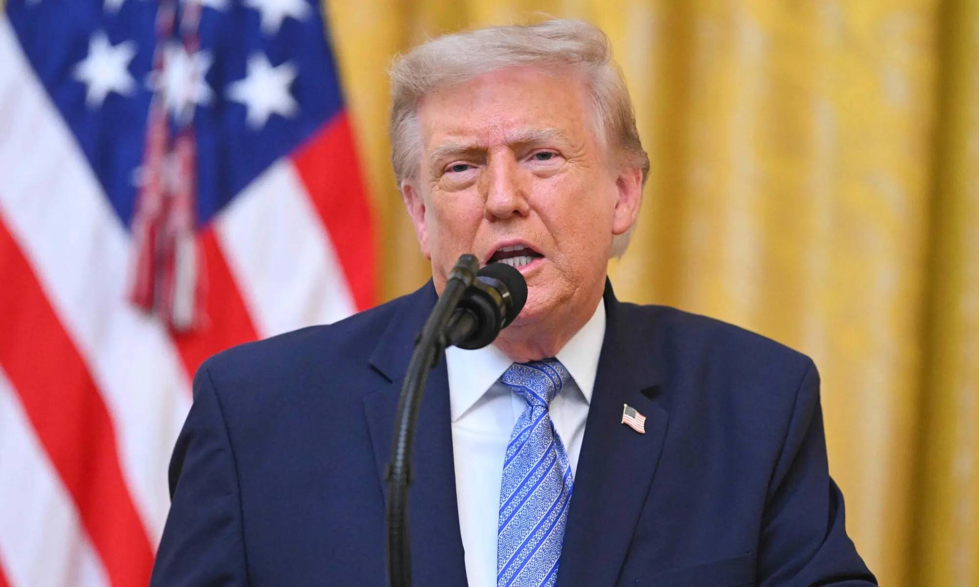 US President Donald Trump addresses the nation from the East Room of the White House in Washington, DC on July 16, 2026. — AFP US President Donald Trump addresses the nation from the East Room of the White House in Washington, DC on July 16, 2026. — AFP