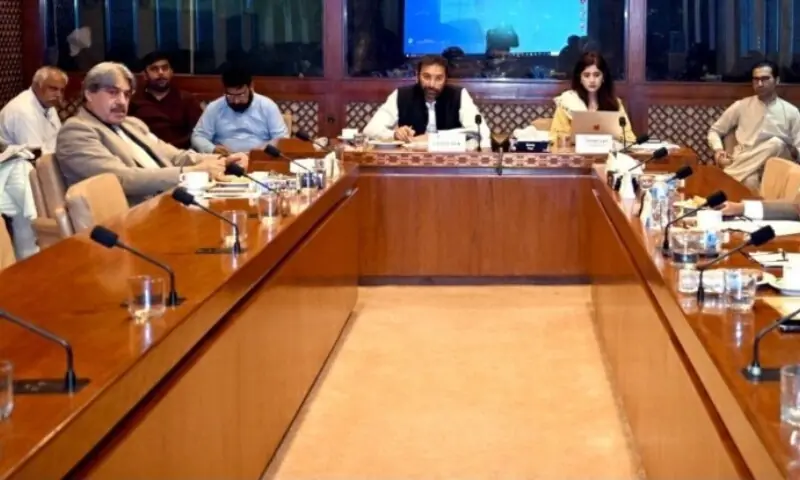 Senator Faisal Saleem Rehman, Convener of the Sub-Committee of the Senate Standing Committee on Kashmir Affairs, Gilgit-Baltistan and States and Frontier Regions, presides over a meeting of the committee at Parliament House, Islamabad. —Photo courtesy @Senateof Pakistan/Website Senator Faisal Saleem Rehman, Convener of the Sub-Committee of the Senate Standing Committee on Kashmir Affairs, Gilgit-Baltistan and States and Frontier Regions, presides over a meeting of the committee at Parliament House, Islamabad. —Photo courtesy @Senateof Pakistan/Website
