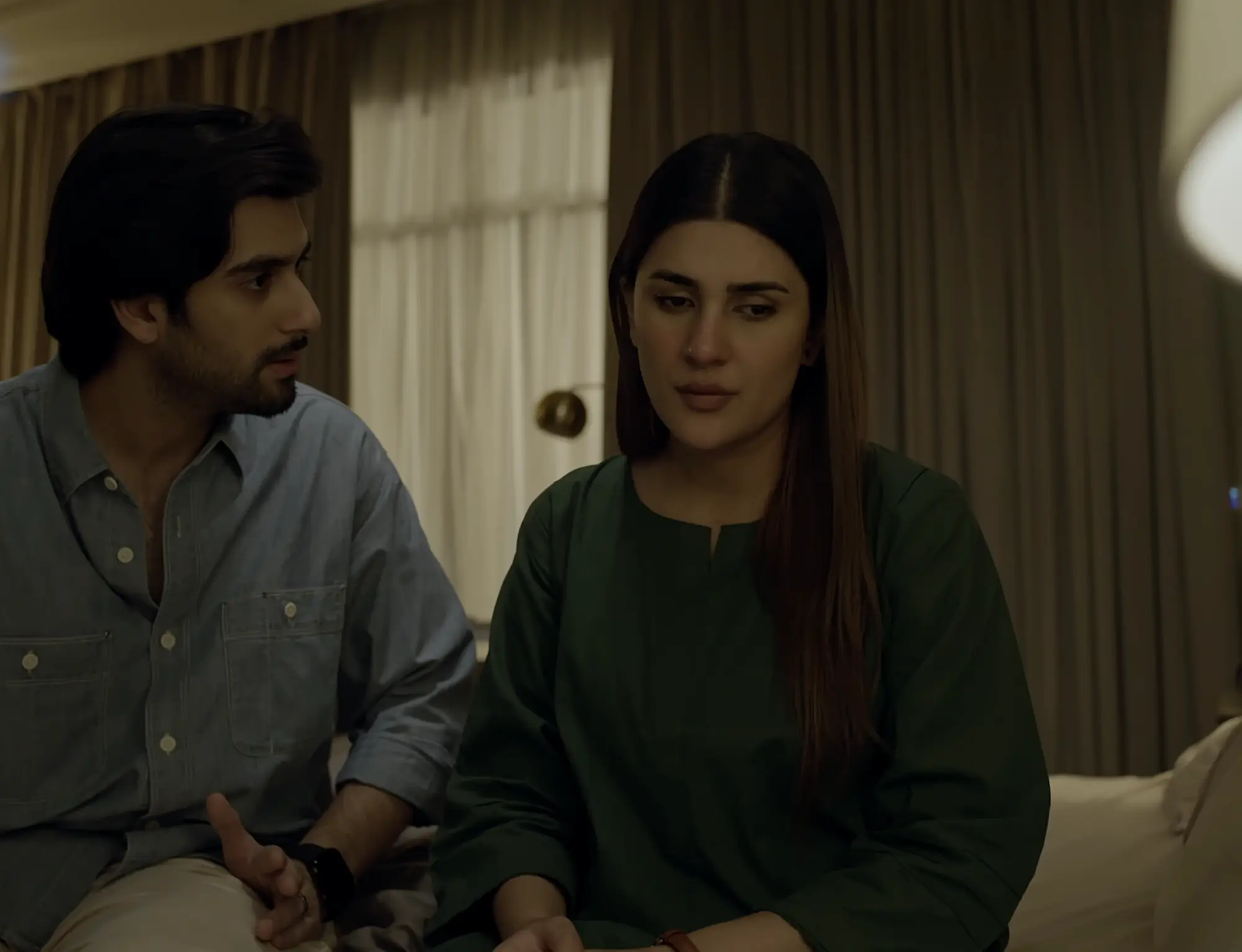  Shuja Asad as Salman and Kubra Khan as Dr Sania 