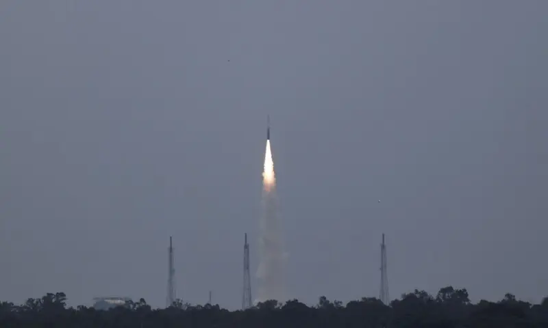 Indian space startup Skyroot Aerospace launched its Vikram-1 rocket, marking the first attempt by an Indian private company to place a satellite in orbit, from the Satish Dhawan Space Centre in Sriharikota, Andhra Pradesh, India, July 18, 2026. —Reuters Indian space startup Skyroot Aerospace launched its Vikram-1 rocket, marking the first attempt by an Indian private company to place a satellite in orbit, from the Satish Dhawan Space Centre in Sriharikota, Andhra Pradesh, India, July 18, 2026. —Reuters