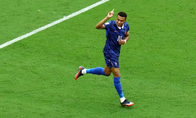 France's Kylian Mbappe celebrates scoring a goal, Miami Stadium, Miami Gardens, Florida, US on July 18, 2026. — Reuters France's Kylian Mbappe celebrates scoring a goal, Miami Stadium, Miami Gardens, Florida, US on July 18, 2026. — Reuters